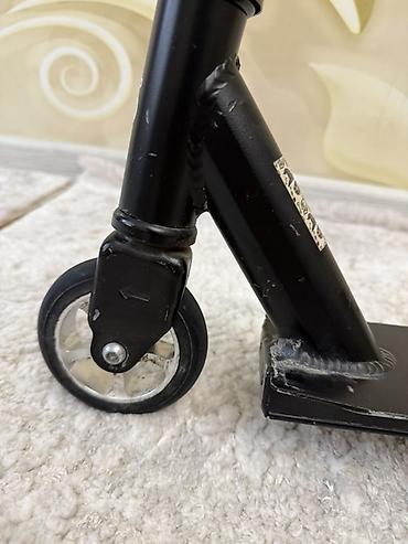 Uşaq üçün skuter - Rəng: tam qara - Gücləndirilmiş metal gövdə və - şəkil 5