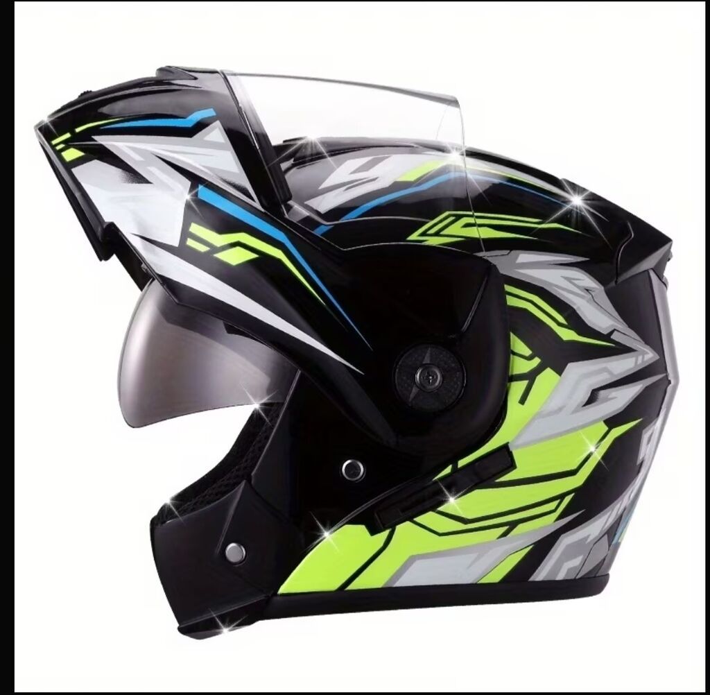 Moto dəbilqə – modul tipli (yuxarı qalxan çənə hissəsi) şəhər və tura