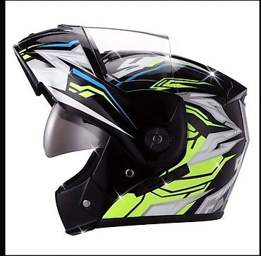 Moto dəbilqə – modul tipli (yuxarı qalxan çənə hissəsi) şəhər və tura - şəkil 2