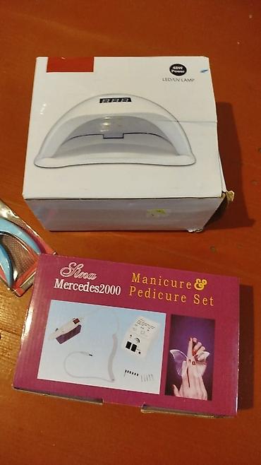 Manikür və pedikür üçün tam profesional dəst Komplektə daxildir: - - şəkil 3