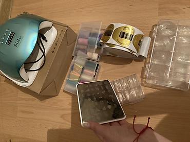 Məhsul: Dırnaq üçün peşəkar set + 3 ədəd kiçik çiyin/çapraz çanta 1) - şəkil 2