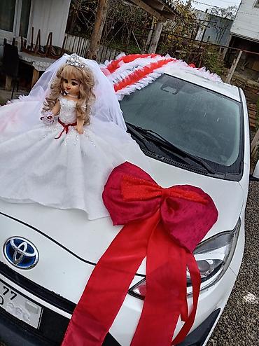 Toyota markalı maşınlar üçün bəzək komplekti – gəlin kuklası və - şəkil 2