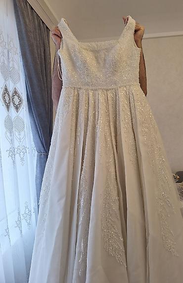 Ağ rəngli gəlinlik paltarı "Cemal Yılmaz Fashion" mağazasından alınıb - şəkil 2