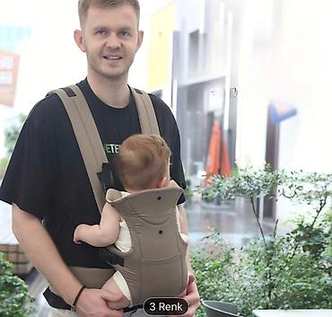 Uşaq daşıyıcı (kenquru) 15 azn a satılır. Keyfiyyətli materialladır - şəkil 3