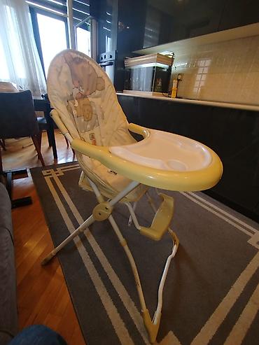 Uşaq yemək stulu - çox az işlənib - Rahat və təhlükəsiz dizayn - şəkil 2