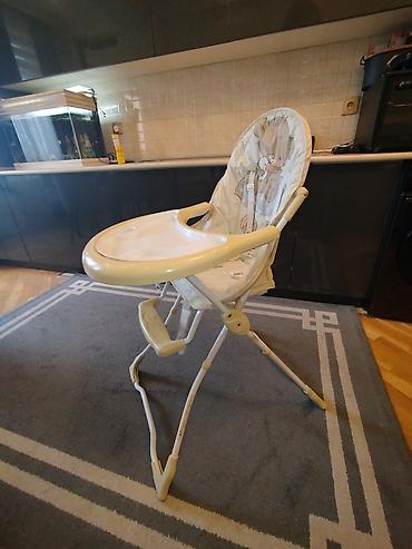 Uşaq yemək stulu - çox az işlənib - Rahat və təhlükəsiz dizayn - şəkil 3