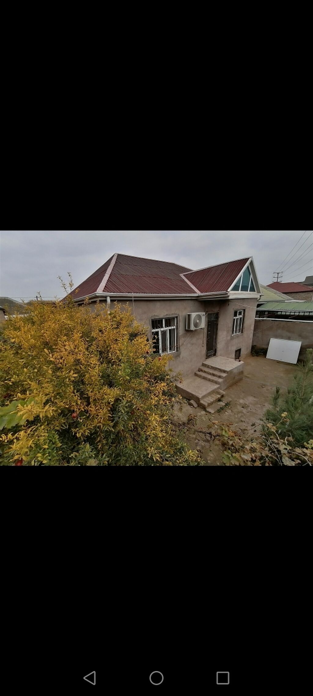 Satılır: Həyətyanı ev - 1 mərtəbəli, kürsülü fərdi yaşayış evi -