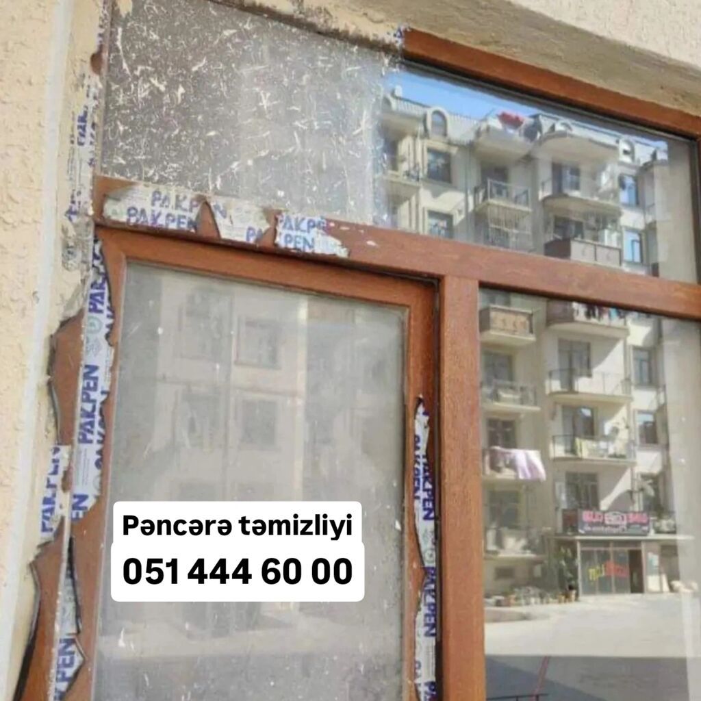 Təmizlik | Ofislər | Pəncərələrin, fasadların yuyulması