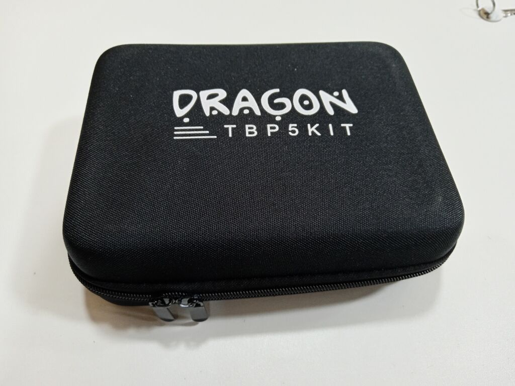DRAGON TBP5KIT – portativ alət dəsti - Sərt, fermuarlı qoruyucu