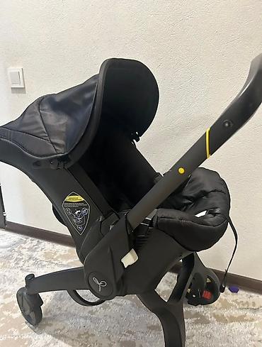 Doona tipli avtomobil oturacağı arabası təkərlərə malik uşaq avtomobil - şəkil 3