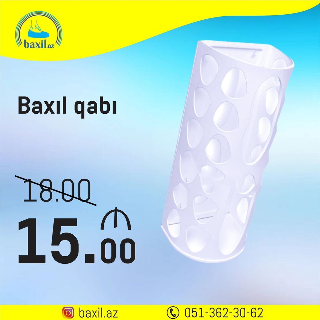Baxil qabi Çatdırılma mümkündür İsrənilən sayda mövcuddur Baxıl qabı