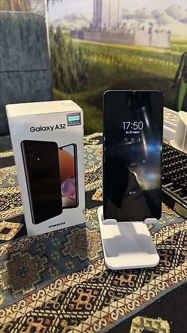 Samsung Galaxy A32, 128 GB, rəng - Qara, Barmaq izi - şəkil 3