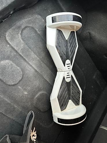 Ağıllı balans skuter (hoverboard) – ağ rəng - 2 təkərli, özünü - şəkil 4