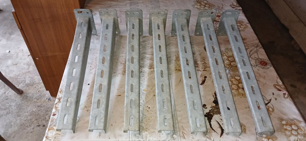 Rəf Polka Vitrin yıgmaq üçün Dəmir künclüklər paslamayan çürüməyən