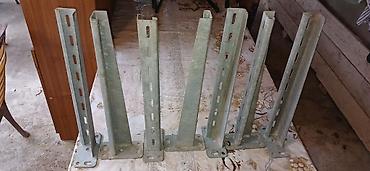 Rəf Polka Vitrin yıgmaq üçün Dəmir künclüklər paslamayan çürüməyən - şəkil 3