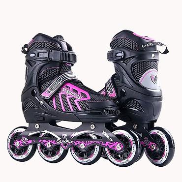 SuxFly təkərli konkisürmə ayaqqabıları – inline skates - şəkil 2