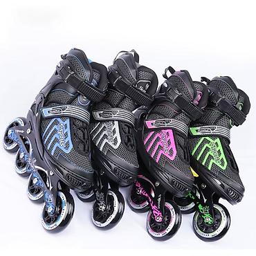 SuxFly təkərli konkisürmə ayaqqabıları – inline skates - şəkil 4