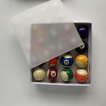 Bilyard topları dəsti – 16 ədəd Amerikan Bilyard Topu 57MM - Klassik - şəkil 2