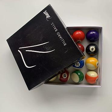 Bilyard topları dəsti – 16 ədəd Amerikan Bilyard Topu 57MM - Klassik - şəkil 3