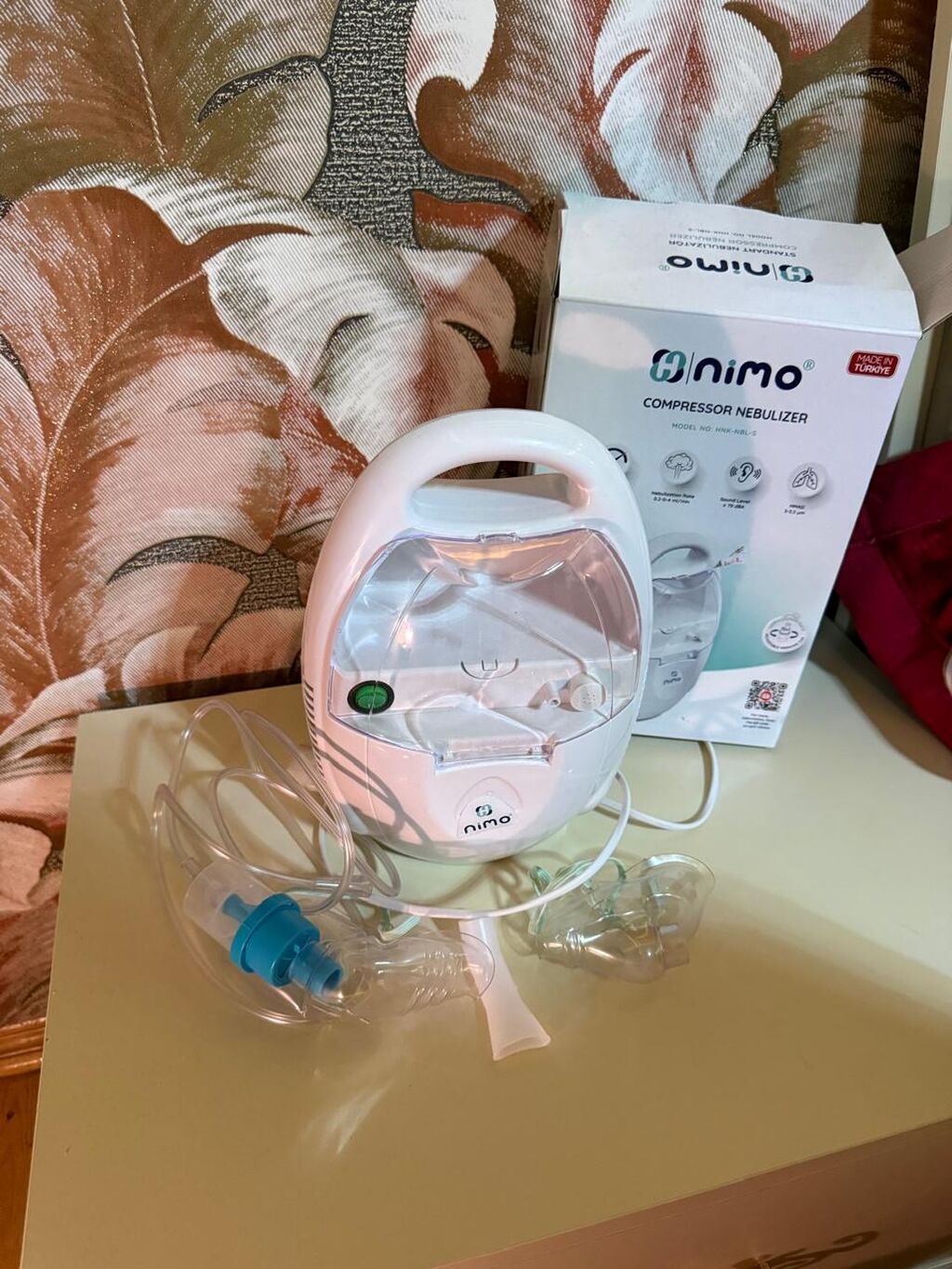 Nimo kompressor nebulayzer Xüsusiyyətlər: - Kompressor tipli