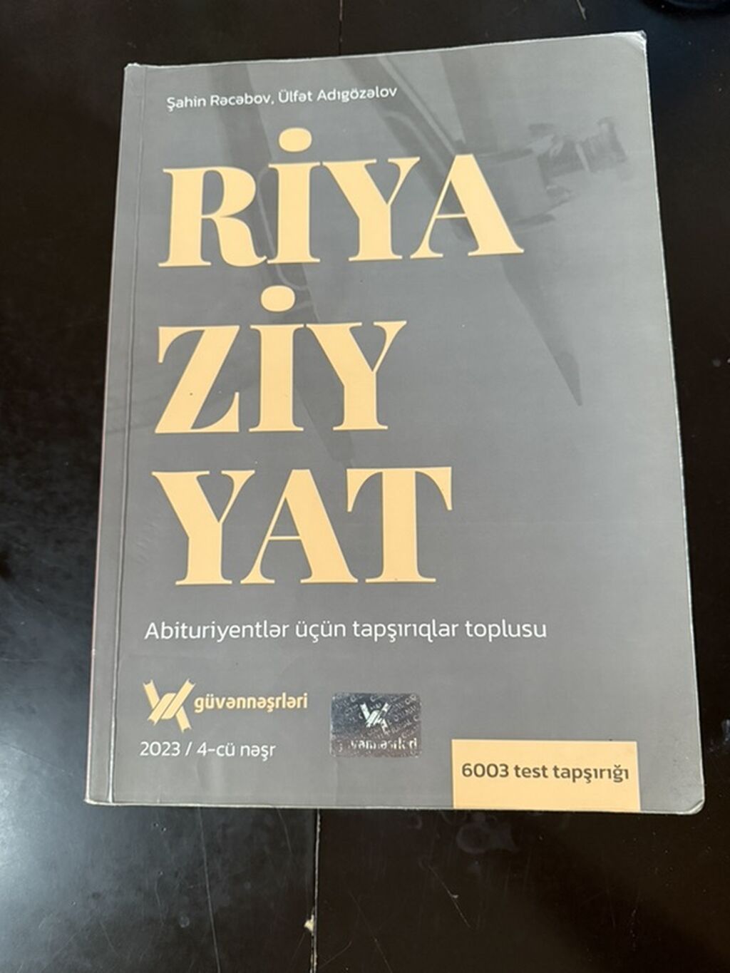 Məhsul: “Riyaziyyat – Abituriyentlər üçün tapşırıqlar toplusu”