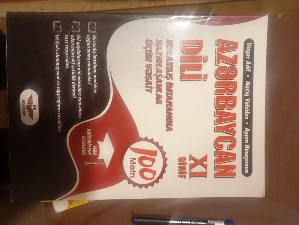 Məhsul: “Azərbaycan dili – XI sinif” hazırlıq vəsaiti Təsvir: -