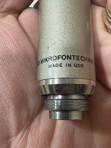 RFT (VEB Mikrofontechnik) MKD seriyalı kiçik diafraqmalı mikrofon - şəkil 2