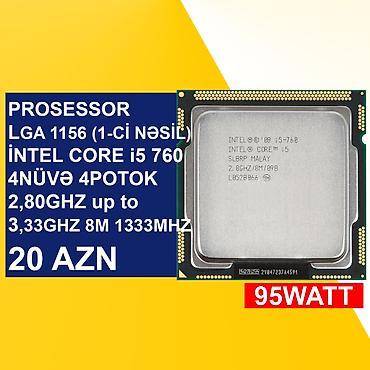 Kompüter üçün Core i3 i5 i7 Prosessorlar ⭐LGA 1156 (1ci nəsil) İntel - şəkil 2