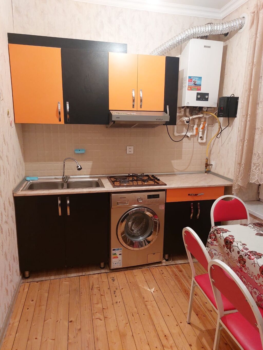 1 otaqli ev kiraye .xirdalanda.merkezde .Misir parkinin yaninda.her