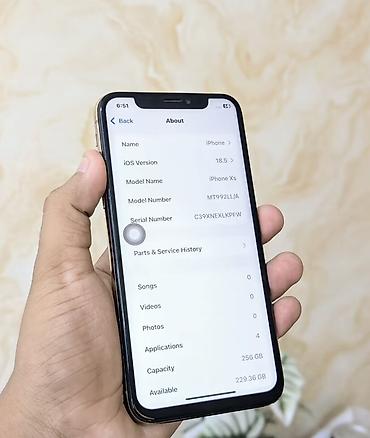 IPhone Xs, 256 GB, Qızılı, Face ID - şəkil 5