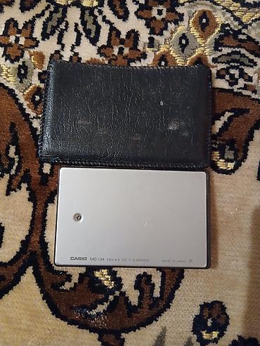 CASIO MC-34 mini-kalkulyator və metrik çevirmə cihazı - Model: Casio - şəkil 3