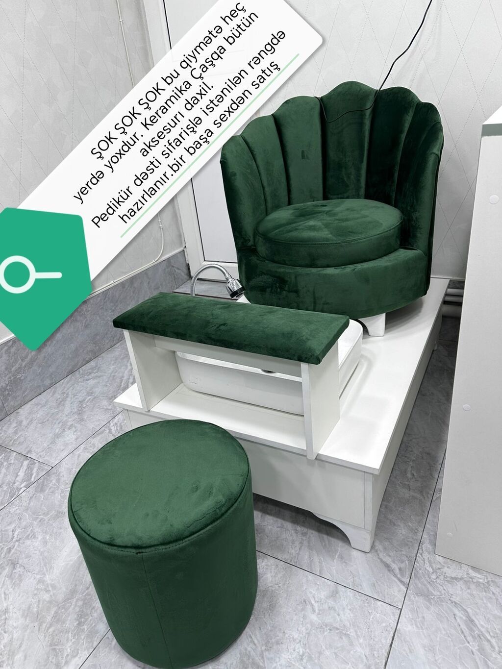 Pedikür dəsti – sifarişlə istənilən rəngdə hazırlanır