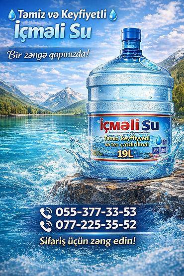 İçməli su – 19 litrlik damacana - Məhsul: Ozonlaşdırılmış, qazsız - şəkil 2
