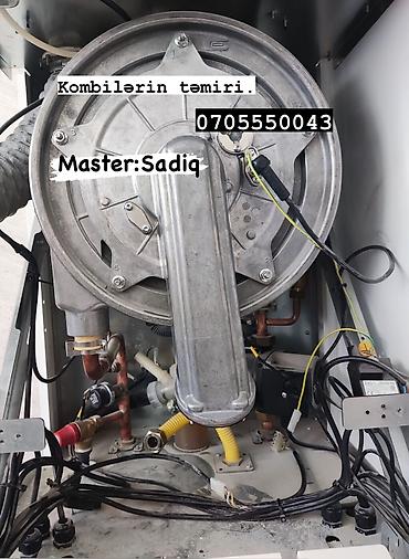 Kombi ustasi Kombi ustası Комби мастер Kombi servis Boiler repairman - şəkil 4