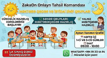 Məktəbəqədər və ibtidai sinif hazırlığı, Azərbaycan dili, Onlayn - şəkil 5