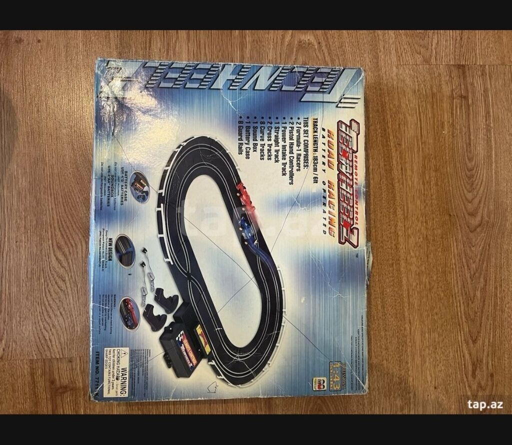 Elektrik Slot Yarış Seti – “High-Speed Racing” Paketin tərkibi: - 2