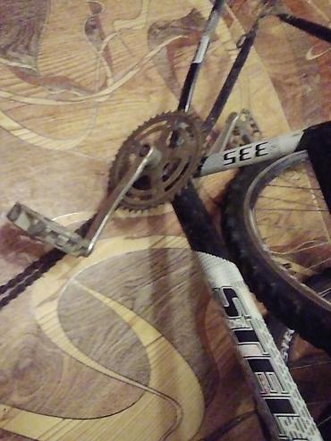 24 lük rama. Əla vəziyyətdə. Pedalı sep vilka üstündə verilir - şəkil 4