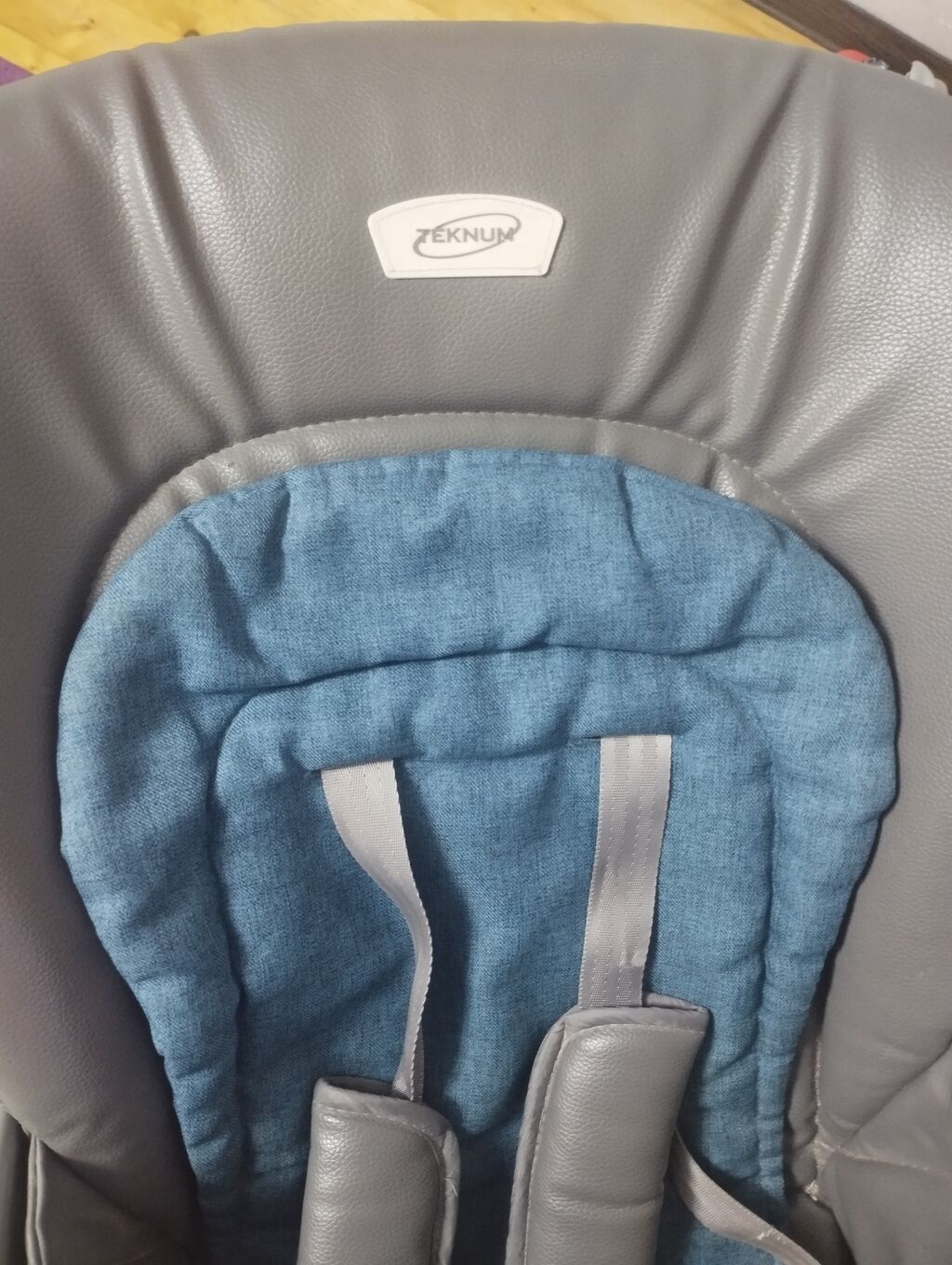 Zeknun uşaq yemək stulu - Rahat və yumşaq oturacaq: süni dəri