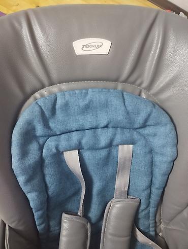 Zeknun uşaq yemək stulu - Rahat və yumşaq oturacaq: süni dəri - şəkil 2