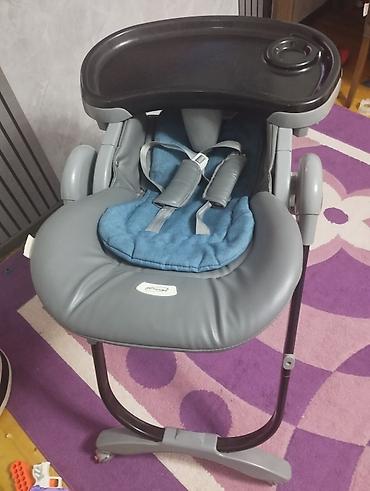 Zeknun uşaq yemək stulu - Rahat və yumşaq oturacaq: süni dəri - şəkil 3