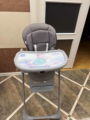 Kanz uşaq yemək stulu – boz rəng Xüsusiyyətlər: - Rahat və yumuşaq - şəkil 2