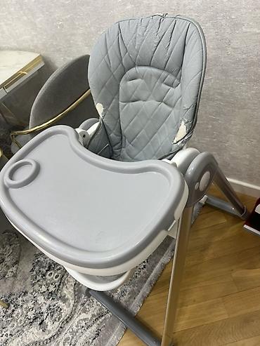 Uşaq yemək stulu – boz rəngdə, tepsili model Sekilde gorunen - şəkil 4