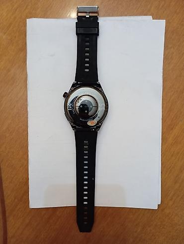 Ağıllı saat – dairəvi dizayn, silikon qayış və yan tərəfdə funksional - şəkil 4