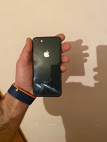 IPhone 8, 32 GB, Qara, Barmaq izi - şəkil 3