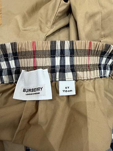 Burberry salvar 5-6yas Orijinal 50azn - şəkil 3