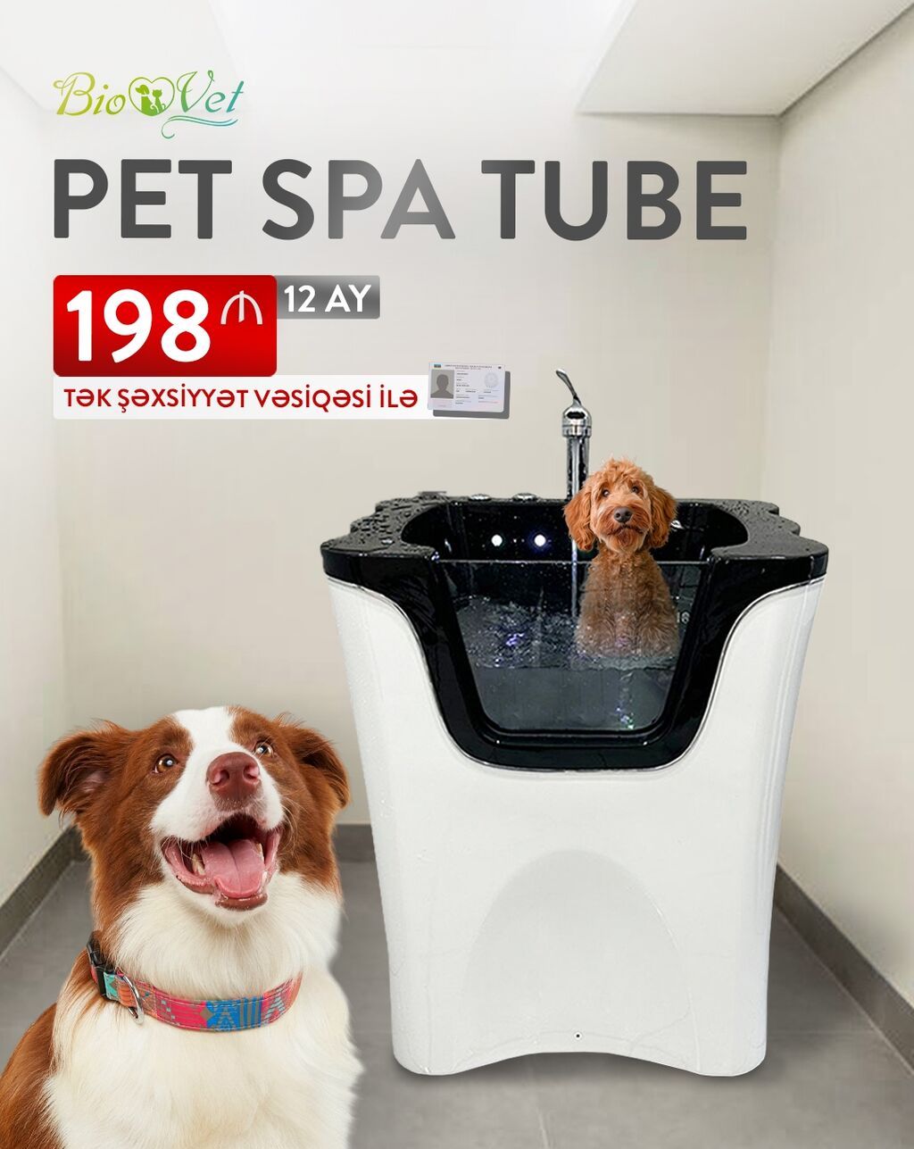 Pet SPA Vanna — Peşəkar Baxımın Rahat Yolu! Ev heyvanlarınız üçün
