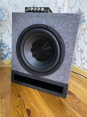 Ev və ya avtomobil üçün səs sistemi komplekti - Subwoofer: RECOIL - şəkil 3