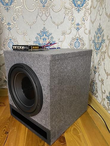 Ev və ya avtomobil üçün səs sistemi komplekti - Subwoofer: RECOIL - şəkil 4