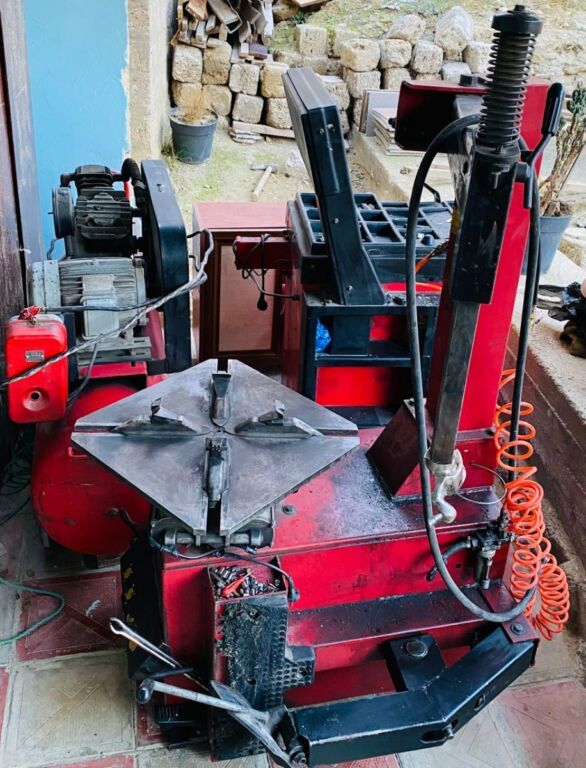 Avtoservis üçün tam şin və vulkanizasiya avadanlıqları dəsti – yaxşı