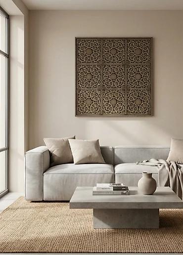 3D panel /gips. Dekorativ divar panelləri – Şərq motivli relyef - şəkil 4